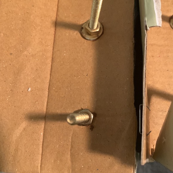 🎉🎉HP🎉12 ceramic drawer pulls/ knobs light pink/rose/white with metallic gold - Picture 4 of 12